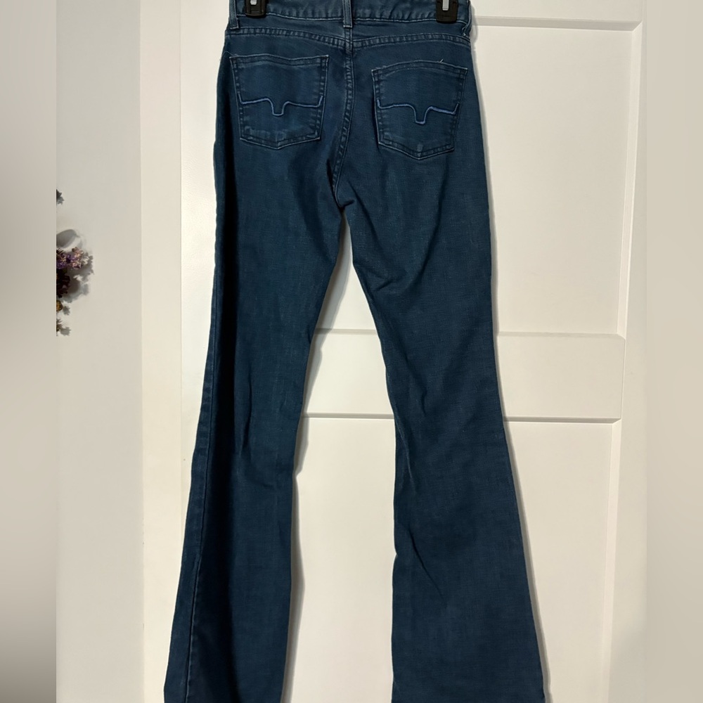 Kimes Ranch Blue Flare Wide Leg Jeans